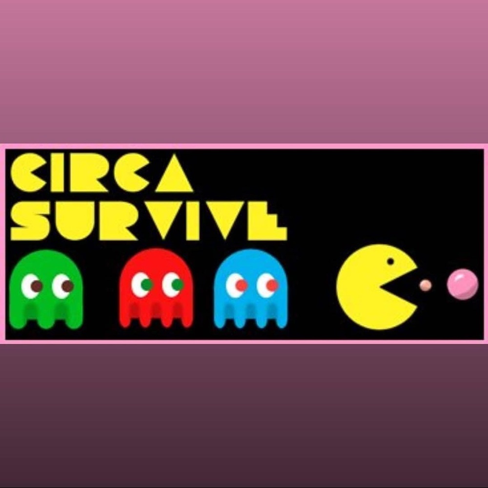 Circa survive Pac-Man tee. Tomb Raider Rare